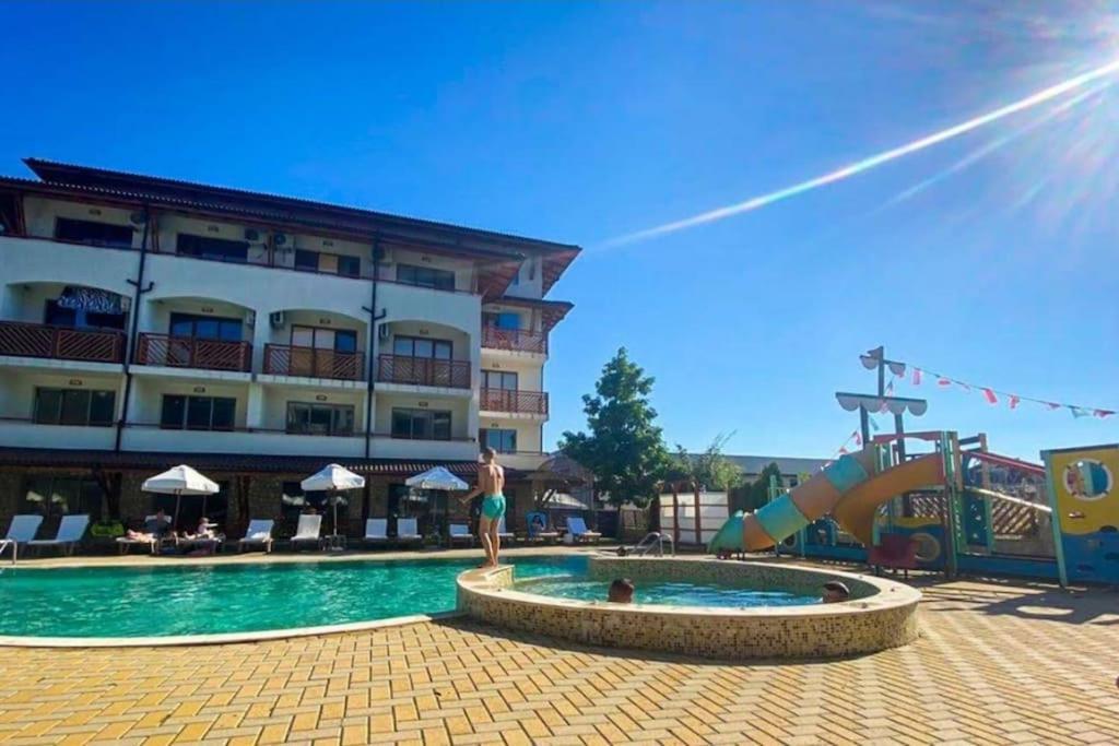 Apartament Studio Comfort Primorsko Mm Complex Kültér fotó